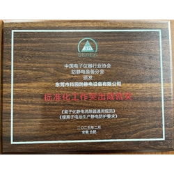 標準化工作突出成就獎